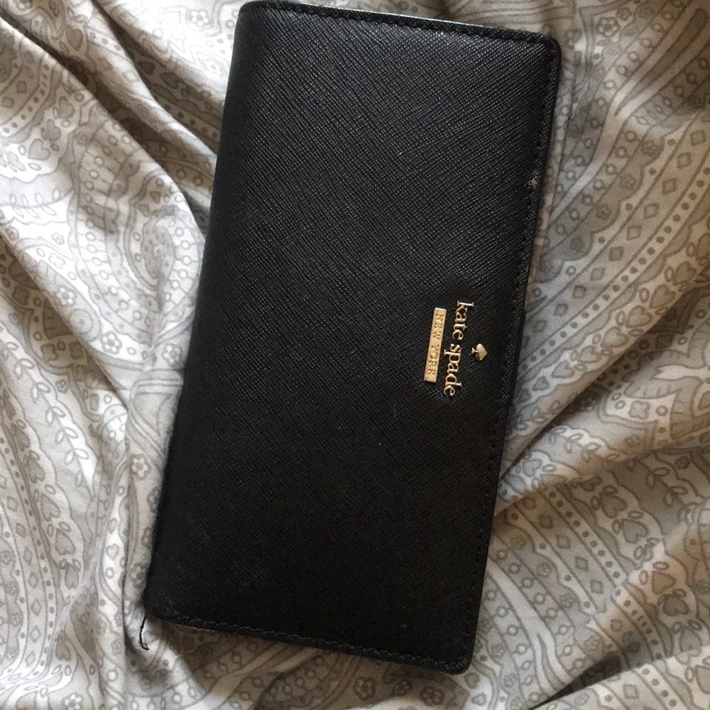 Kate spade black wallet